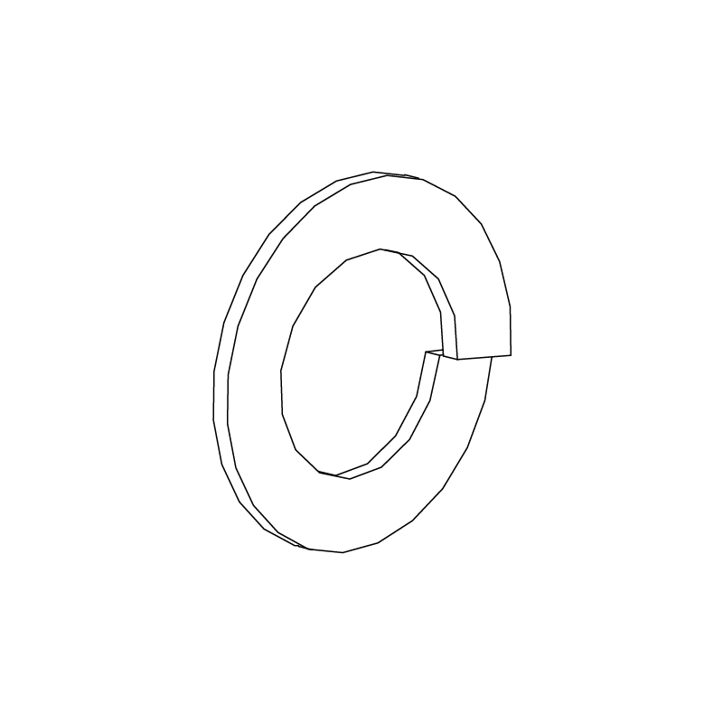 Part K Lock Washer (8)