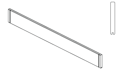 Planter Long Top Boards (part H)