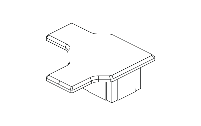 Planter Post Cap (part O)