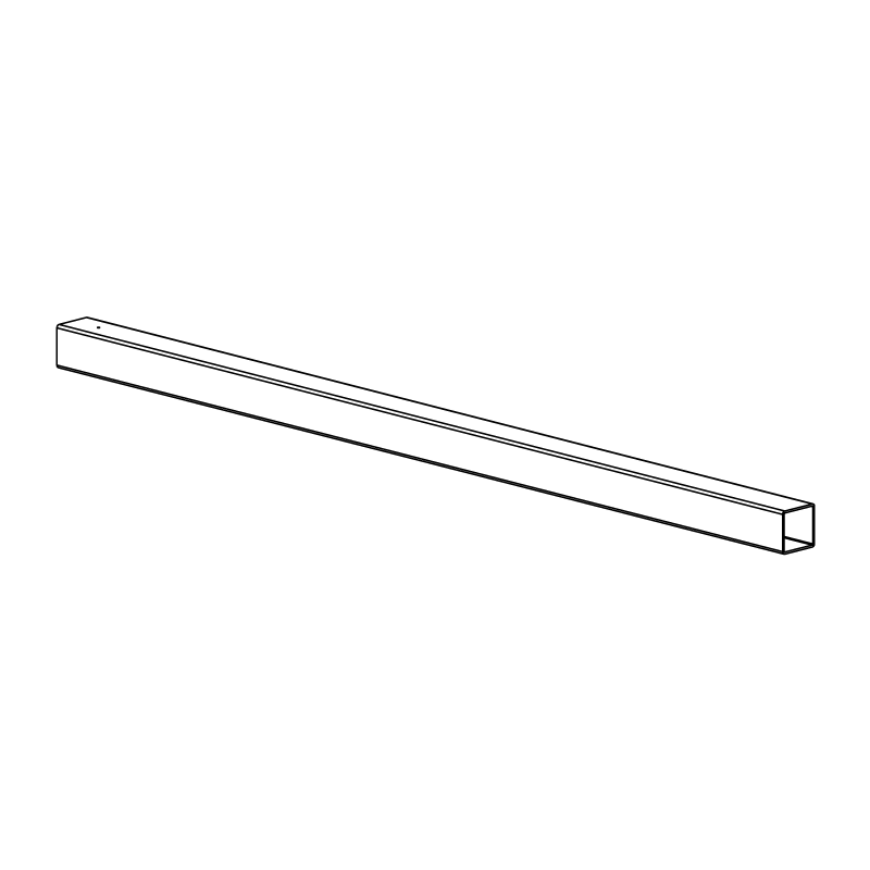 Part A Left Post (1) 3" x 3" x 68 5/8"
