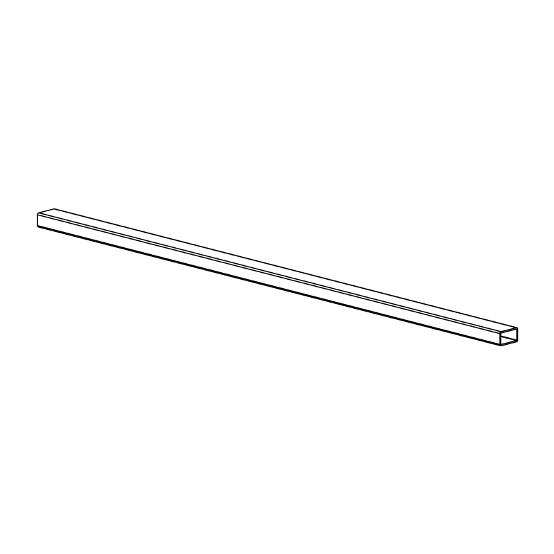 Part D Top Rail (1) 7/8" x 11/2" x 39"