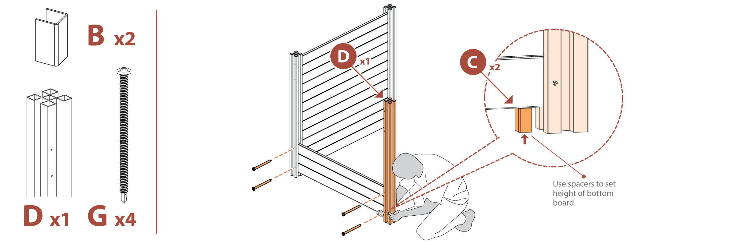 Installing 2nd End Post