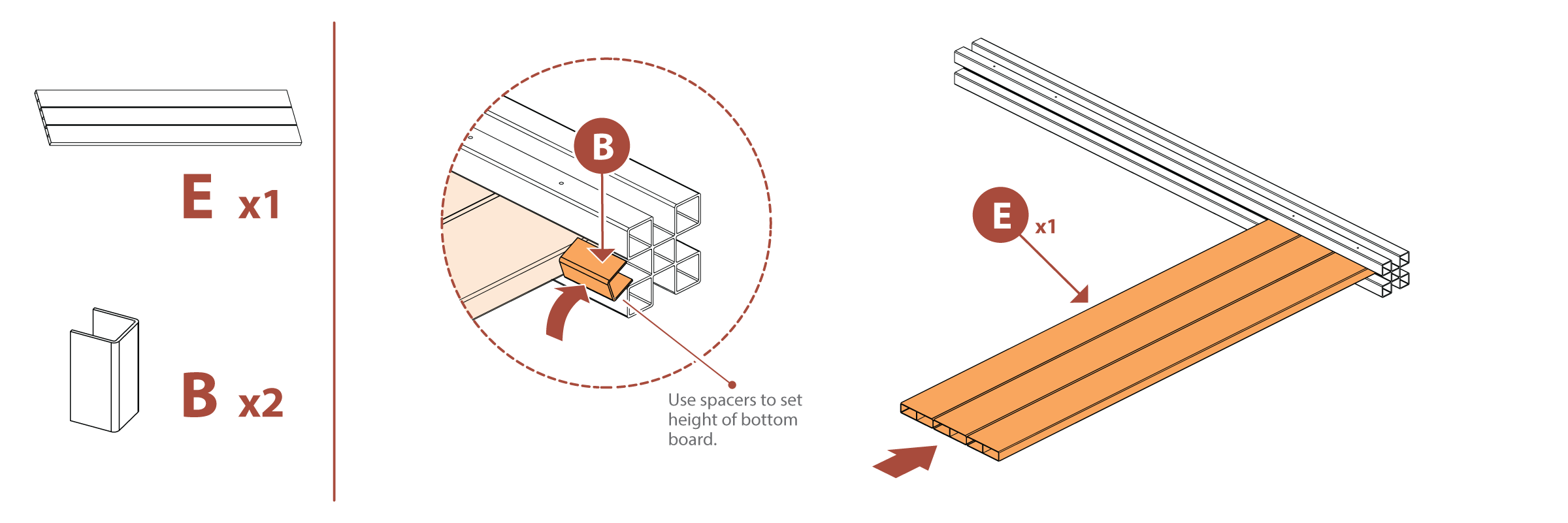 insert spacer_board wall