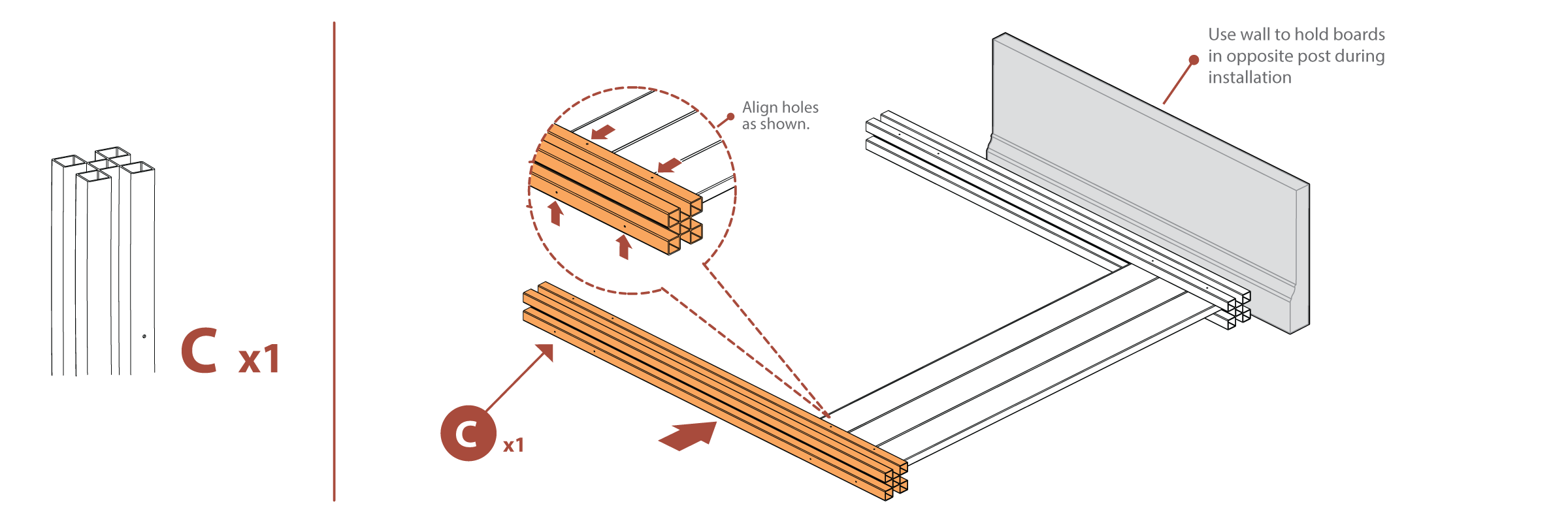 Center Post Assembly
