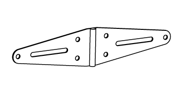 ZP19038 Part G - Gate Hinge (2)