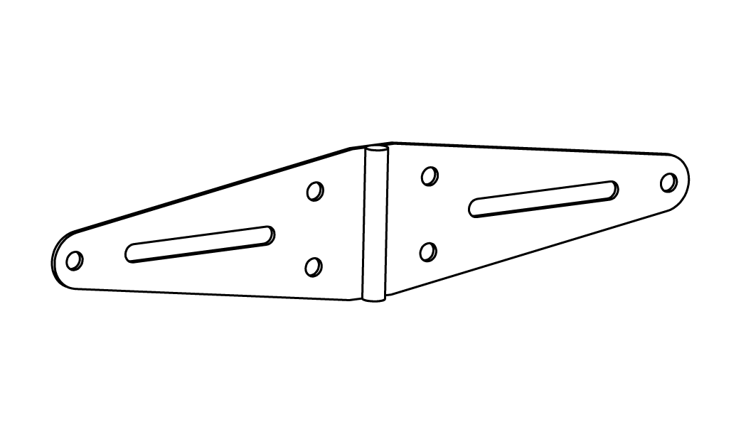 ZP19038 Part G - Gate Hinge (2)