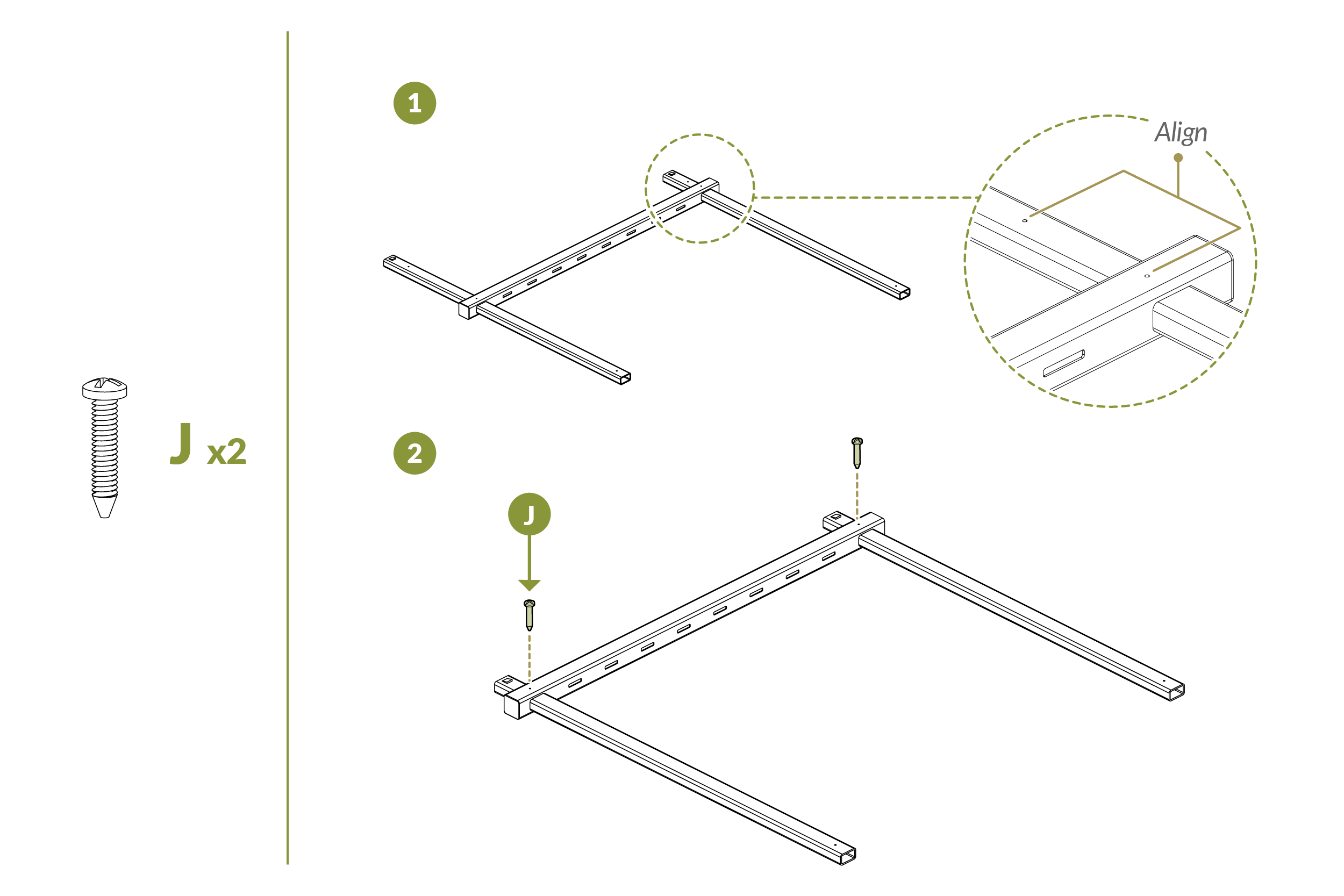 ZP19038 Assembly Step 2 and 3 from Install Guide