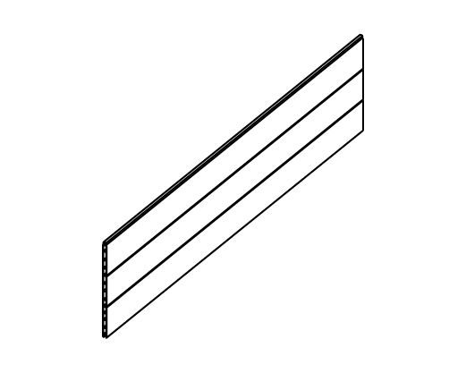 Part I Board - Wide (6) 3/8" x 8 1/2" x 41 7/8"